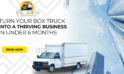 Be Your Own Boss: A Guide to Launching Your Box Truck Shipping Business