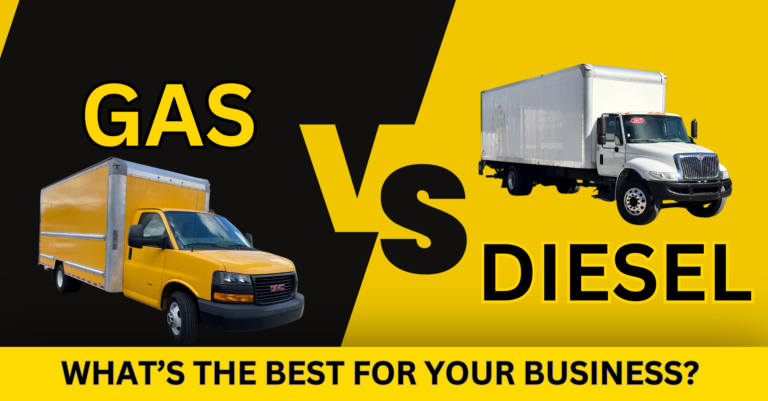Gas vs. diesel box trucks: what's best for your business?