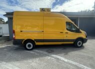Yellow Ford Transit cargo van for sale or rent