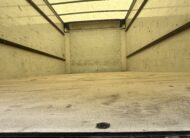 Interior view of a clean, empty 16ft. box truck cargo area.