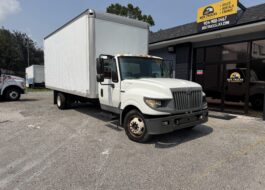 White box truck for sale or rent at Box Trucks Jax, 904-900-1467
