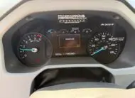 Ford Super Duty dashboard: Vehicle is ON, 65,153 miles, 105 mi to E