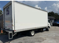 2020 Isuzu NRR 20ft box truck with liftgate, rear view